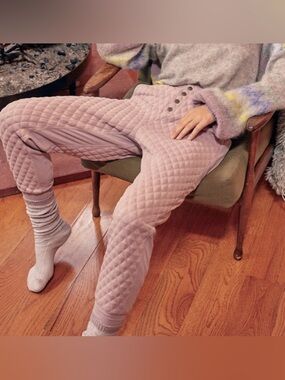 NWOT Free People Quilted Hibernation Jogger